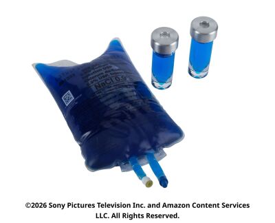 Lot #68: Pair of Compound V Vials and Intravenous Bag ### THE BOYS (T.V. SERIES, 2019 - 2026)