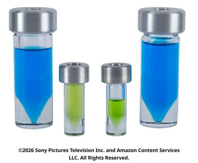 Lot #121: Pair of Temp V Vials and Pair of Compound V Vials ### THE BOYS (T.V. SERIES, 2019 - 2026)