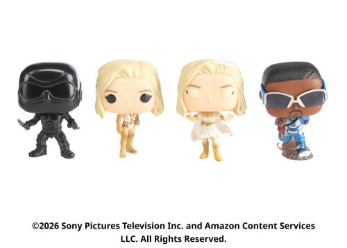 Lot #153: Collection of Unboxed Vought Pop Figurine Toys ### THE BOYS (T.V. SERIES, 2019 - 2026)