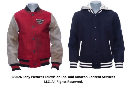 Lot #159: Pair of Ryan Butcher's Jackets ### THE BOYS (T.V. SERIES, 2019 - 2026)
