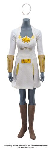 The Boys (T.V. Series, 2019-2026) | Lot 162: Starlight Version 1 Hero Photo-Matched Supe Costume Components | Propstore