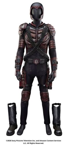 Lot #202: Gunpowder's Screen-Matched Supe Costume ### THE BOYS (T.V. SERIES, 2019 - 2026)