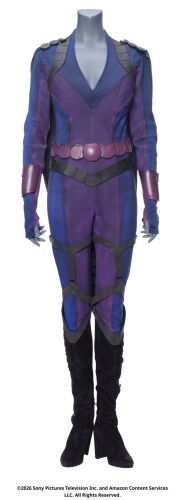 Lot #225: Moonshadow's Screen-Matched Supe Costume with Additional Components ### THE BOYS (T.V. SERIES, 2019 - 2026)