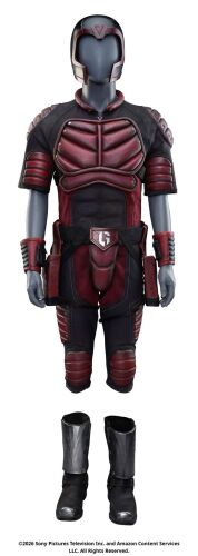 Lot #236: Little Gunpowder's Screen-Matched Nicaragua Costume ### THE BOYS (T.V. SERIES, 2019 - 2026)