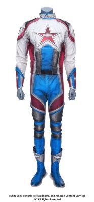 Lot #247: Supersonic's Screen-Matched Hero Supe Costume ### THE BOYS (T.V. SERIES, 2019 - 2026)