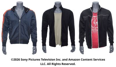 Lot #269: Collection of Frenchie's Season 1 Jackets and Shirts ### THE BOYS (T.V. SERIES, 2019 - 2026)