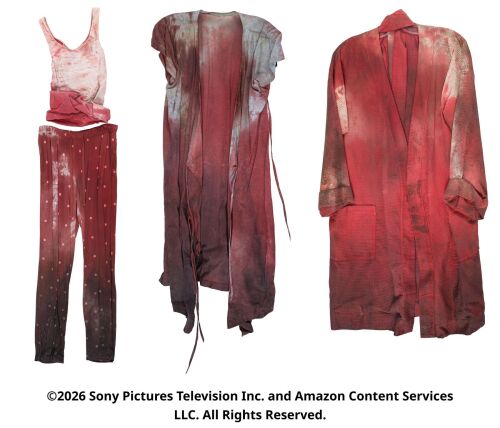 Lot #285: Kimiko's Bloody Herogasm Costume ### THE BOYS (T.V. SERIES, 2019 - 2026)