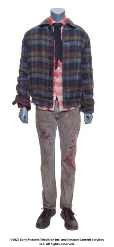 Lot #293: Tony's Payback Death Costume ### THE BOYS (T.V. SERIES, 2019 - 2026)
