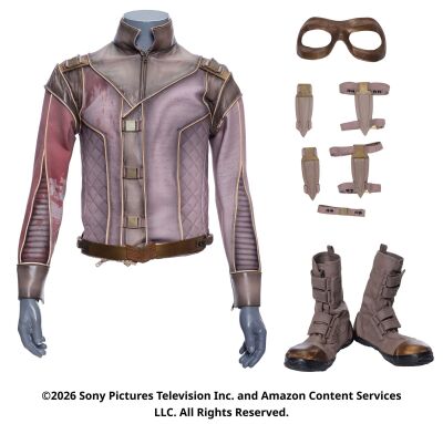 Lot #320: Blindspot's Screen-Matched Bloodied Hero Supe Costume Components ### THE BOYS (T.V. SERIES, 2019 - 2026)
