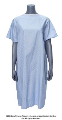 Lot #322: Stormfront's Vought Patient Gown ### THE BOYS (T.V. SERIES, 2019 - 2026)
