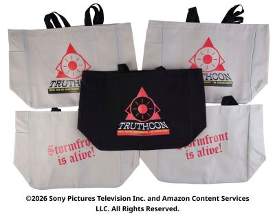 Lot #339: Collection of Truthcon Totebags ### THE BOYS (T.V. SERIES, 2019 - 2026)