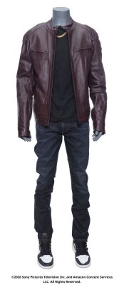 Lot #350: Mother's Milk's (M.M.) We'll Keep the Red Flag Flying Here Costume ### THE BOYS (T.V. SERIES, 2019 - 2026)