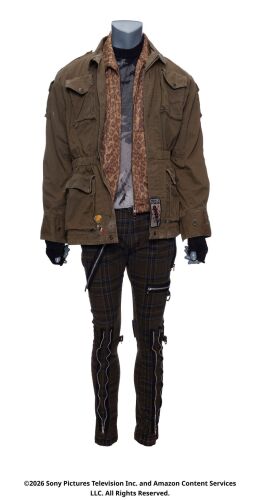 Lot #377: Frenchie's Beware the Jabberwock, My Son Costume ### THE BOYS (T.V. SERIES, 2019 - 2026)