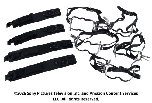 Lot #402: Hughie's Webweaver Disguise Tek Cave Restraints ### THE BOYS (T.V. SERIES, 2019 - 2026)