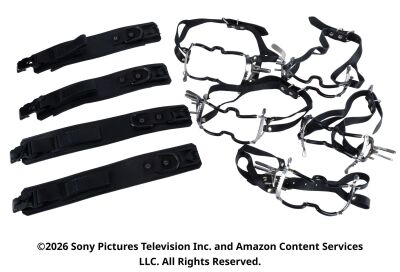 Lot #402: Hughie's Webweaver Disguise Tek Cave Restraints ### THE BOYS (T.V. SERIES, 2019 - 2026)