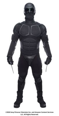 Lot #421: Black Noir Hero Supe Costume ### THE BOYS (T.V. SERIES, 2019 - 2026)