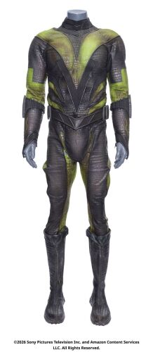 Lot #424: Webweaver Supe's Screen-Matched Costume ### THE BOYS (T.V. SERIES, 2019 - 2026)