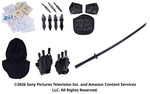Lot #44: Black Noir's Stunt Weapons and Drawings ### THE BOYS (T.V. SERIES, 2019 - 2026)