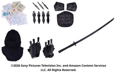 Lot #44: Black Noir's Stunt Weapons and Drawings ### THE BOYS (T.V. SERIES, 2019 - 2026)