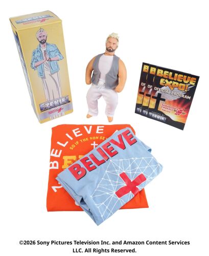 Lot #51: Collection of Believe Expo Ephemera and Ezekiel Doll with Box ### THE BOYS (T.V. SERIES, 2019 - 2026)
