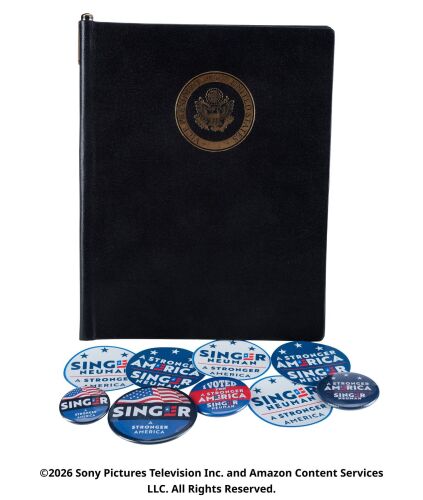 Lot #59: Robert Singer's Presidential Folio and Campaign Ephemera ### THE BOYS (T.V. SERIES, 2019 - 2026)