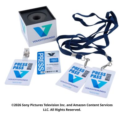 Lot #84: Collection of Voughtemundo Press Accessories ### THE BOYS (T.V. SERIES, 2019 - 2026)