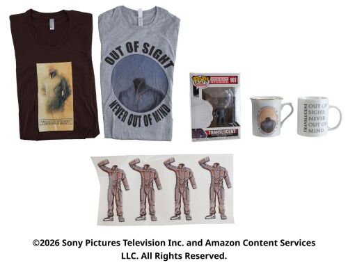 Lot #108: Translucent Memorial Ephemera with Toy ### THE BOYS (T.V. SERIES, 2019 - 2026)