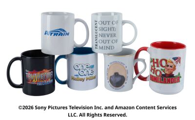 Lot #112: Set of Six Various Mugs ### THE BOYS (T.V. SERIES, 2019 - 2026)