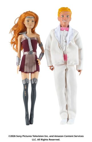 Lot #152: Queen Maeve and Male Doll ### THE BOYS (T.V. SERIES, 2019 - 2026)
