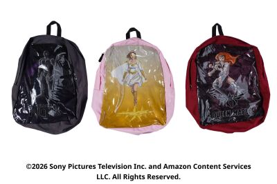 Lot #194: Set of Three Supe-Branded Backpacks ### THE BOYS (T.V. SERIES, 2019 - 2026)