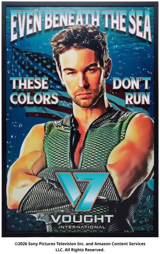 Lot #197: The Deep Framed Poster ### THE BOYS (T.V. SERIES, 2019 - 2026)