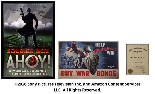 Lot #199: Set of Soldier Boy Posters and Certificate ### THE BOYS (T.V. SERIES, 2019 - 2026)
