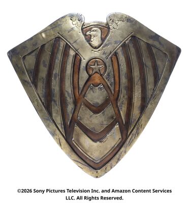 Lot #244: Soldier Boy's Urethane Shield ### THE BOYS (T.V. SERIES, 2019 - 2026)