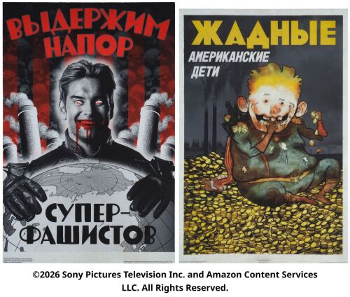 Lot #252: Pair of Russian Propaganda Posters ### THE BOYS (T.V. SERIES, 2019 - 2026)