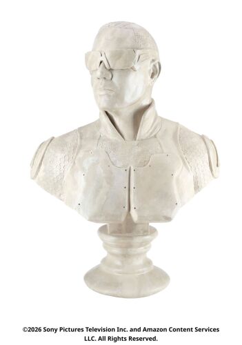 Lot #255: A-Train Vought Tower Hallway Bust ### THE BOYS (T.V. SERIES, 2019 - 2026)