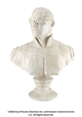 Lot #255: A-Train Vought Tower Hallway Bust ### THE BOYS (T.V. SERIES, 2019 - 2026)