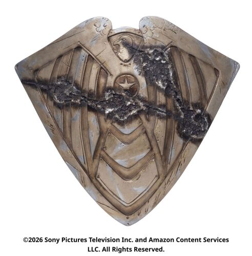 Lot #274: Soldier Boy's Screen-Matched Stunt Shield ### THE BOYS (T.V. SERIES, 2019 - 2026)