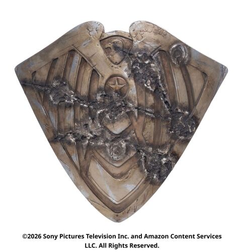 Lot #290: Soldier Boy's Battle-Damaged Stunt Shield ### THE BOYS (T.V. SERIES, 2019 - 2026)