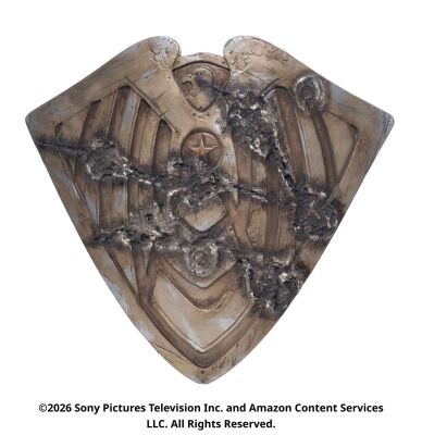 Lot #290: Soldier Boy's Battle-Damaged Stunt Shield ### THE BOYS (T.V. SERIES, 2019 - 2026)