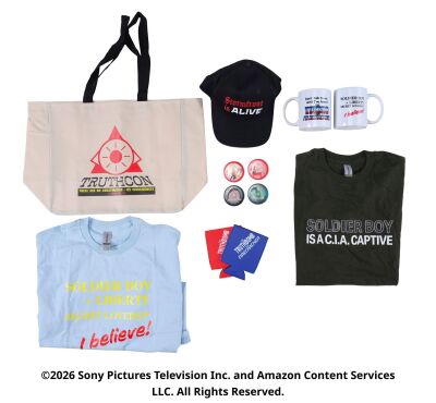 Lot #330: Collection of Truthcon Swag ### THE BOYS (T.V. SERIES, 2019 - 2026)