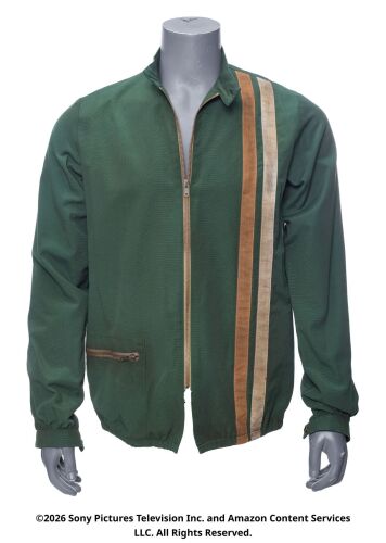 Lot #366: Hughie Campbell's Signature Green Jacket ### THE BOYS (T.V. SERIES, 2019 - 2026)