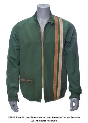 Lot #366: Hughie Campbell's Signature Green Jacket ### THE BOYS (T.V. SERIES, 2019 - 2026)