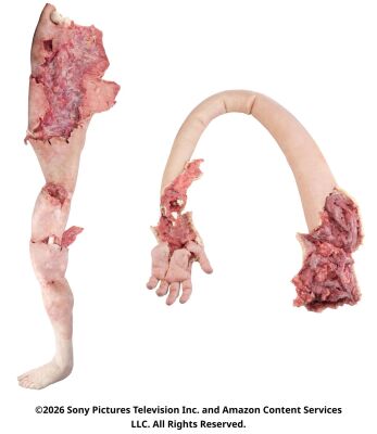 Lot #370: Ezekiel's Destroyed Streched Arm and Leg Prosthetics ### THE BOYS (T.V. SERIES, 2019 - 2026)