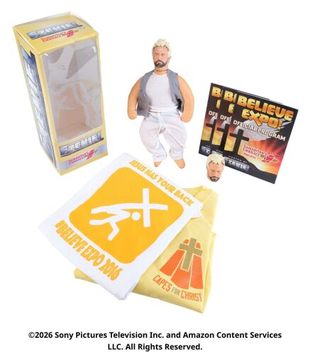 Lot #372: Collection of Believe Expo Ephemera and Ezekiel Doll with Box ### THE BOYS (T.V. SERIES, 2019 - 2026)