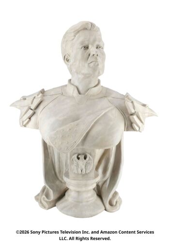 Lot #394: Homelander Vought Tower Hallway Bust ### THE BOYS (T.V. SERIES, 2019 - 2026)