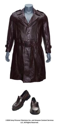 Lot #432: Love Sausage's Season 4 Finale Coat and Shoes ### THE BOYS (T.V. SERIES, 2019 - 2026)