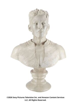 Lot #46: The Deep Screen-Matched Seven Tower Hallway Bust ### THE BOYS (T.V. SERIES, 2019 - 2026)