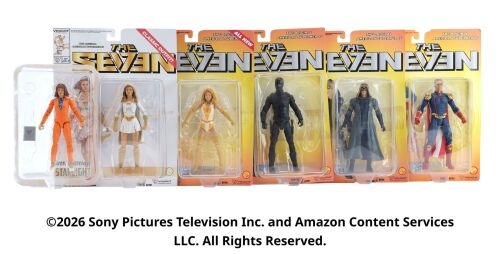 Lot #50: Collection of Six Vought International Action Figures ### THE BOYS (T.V. SERIES, 2019 - 2026)