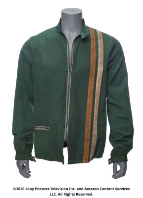 Lot #70: Hughie Campbell's Signature Green Jacket ### THE BOYS (T.V. SERIES, 2019 - 2026)