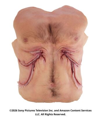 Lot #102: The Deep's Chest Prosthetic with Gills ### THE BOYS (T.V. SERIES, 2019 - 2026)